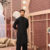 Deep Black Kurta Shalwar for Men