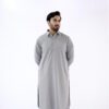 Gents Kameez Shalwar - Cement Grey